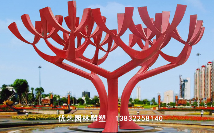 城市廣場(chǎng)不銹鋼雕塑