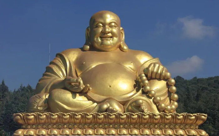 彌勒佛銅佛像