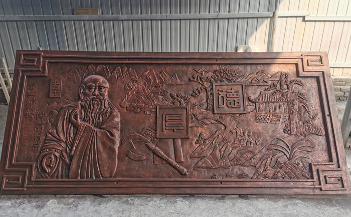 銅浮雕壁畫(huà)