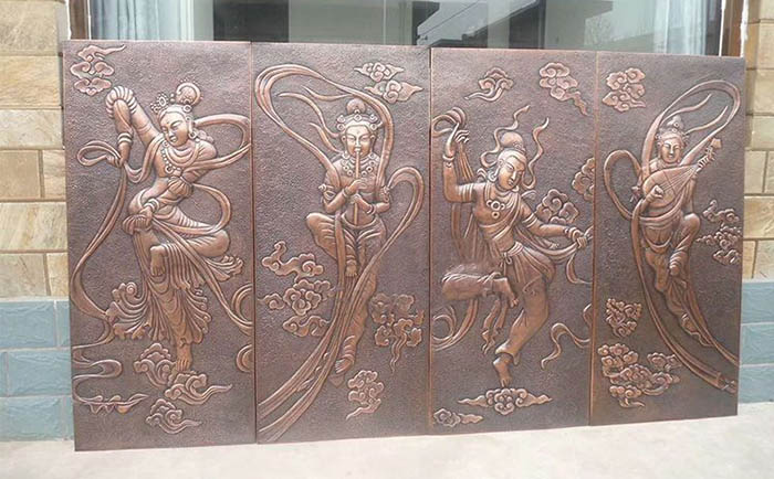 銅浮雕工藝品